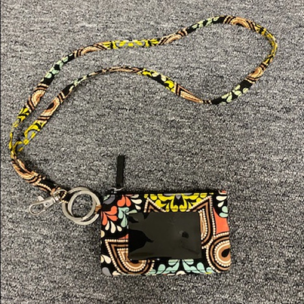 Vera Bradley Zip ID Lanyard